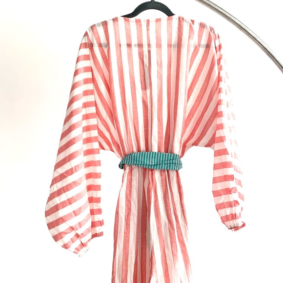 Rhode Anika Striped Jumpsuit in Peach NEW - Picture 7 of 9